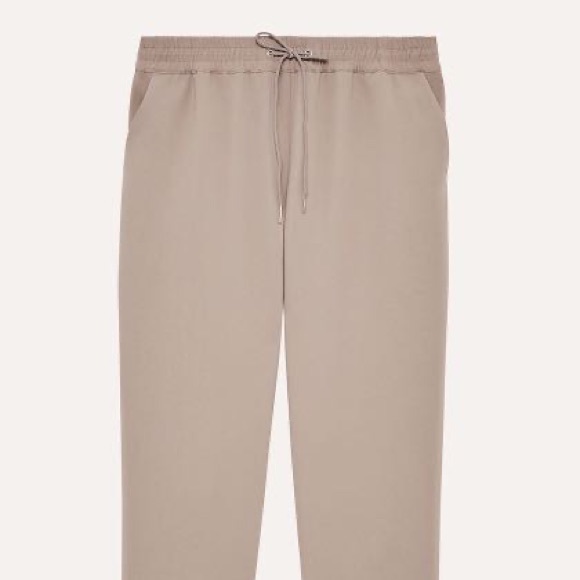 Artizia Wilfred Buffon Pant Crepe Joggers Pink XS - Picture 3 of 12